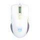 Ігровий миш дротовий ONIKUMA CW908, RGB, 1200-7200DPI, USB, 1.5m, білий