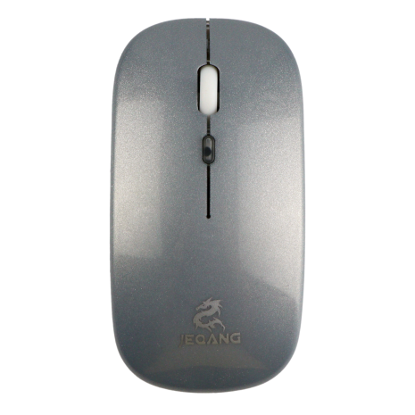 Бездротова миша JEQANG JW-AP01, BT5.1, 2.4G, 800-1600DPI, 500mAh, Сталевий