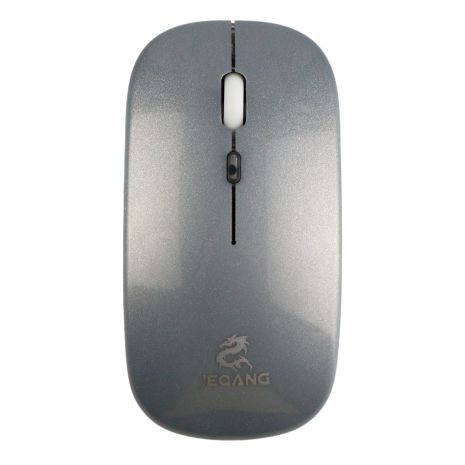 Бездротова миша JEQANG JW-AP01, BT5.1, 2.4G, 800-1600DPI, 500mAh, Сталевий