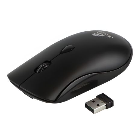 Миша бездротова JEQANG JW-330, 2.4G, 1000-3200DPI, 500mAh, чорна