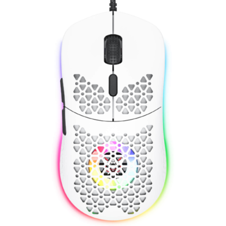 Дротова ігрова миша ONIKUMA CW911, 1200-7200DPI, USB, 1.5m, white