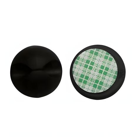 Гумовий тримач-органайзер для кабелів на скотчі, 15x6mm, Чорний Гумовий тримач-органайзер для кабелів на скотчі, 15x6mm, Чорний