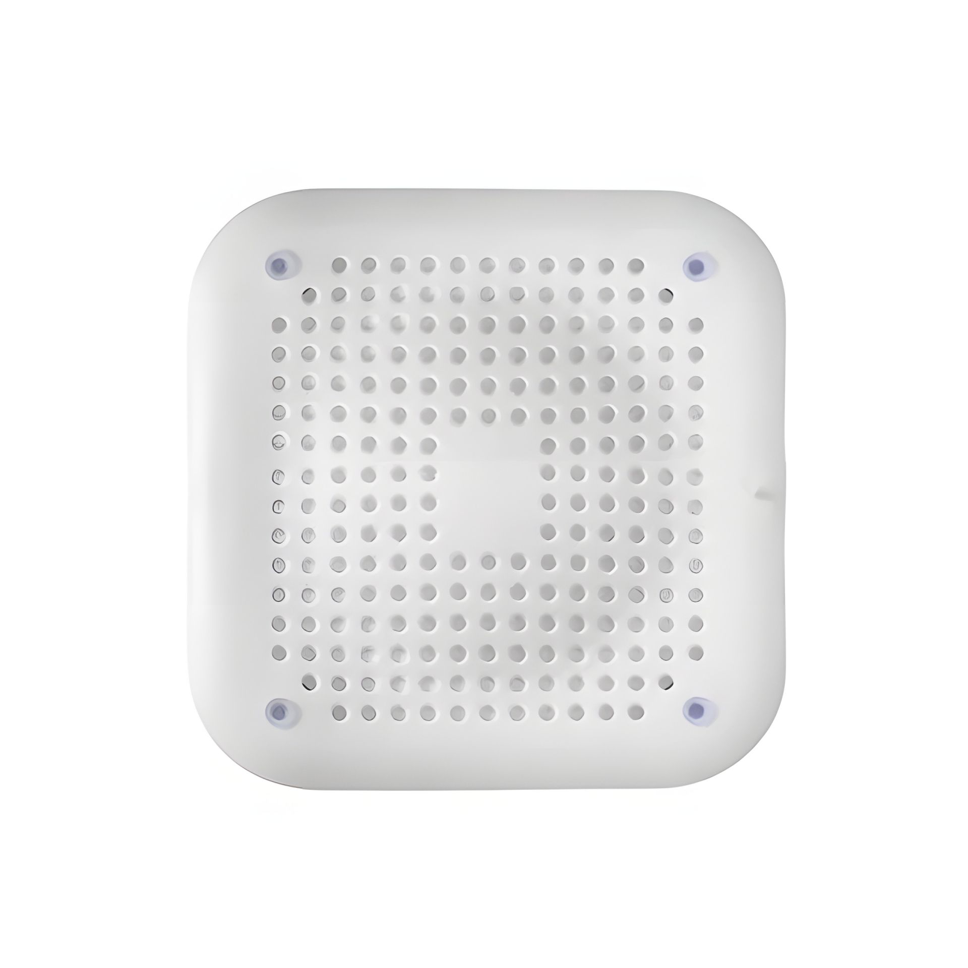 Силиконовая Решетка для Слива Ванны и Раковины с Присосками 145x145mm Белая Силиконовая Решетка для Слива Ванны и Раковины с Присосками 145x145mm Белая