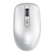 Бездротова миша XO M11 YunShen, BT5.2, 2.4G, 1200-2000DPI, 1xAA, Срібло
