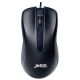 Комп'ютерна дротова миша Jedel CP71, 1000DPI, USB 1.35m, чорна