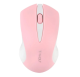 Бездротова миша TWolf Q2, 2.4G, 1000DPI, 1xAA, Рожевий