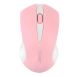 Бездротова миша TWolf Q2, 2.4G, 1000DPI, 1xAA, рожева