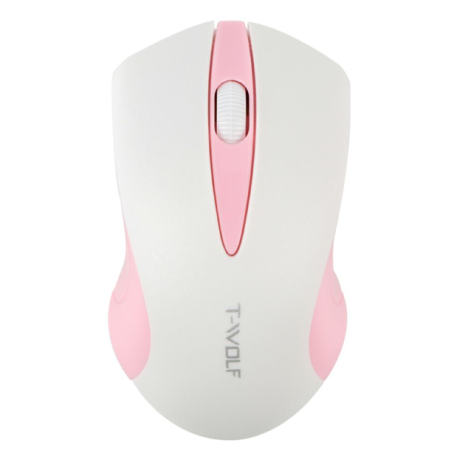 Бездротова миша TWolf Q2, 2.4G, 1000DPI, 1xAA, Білий