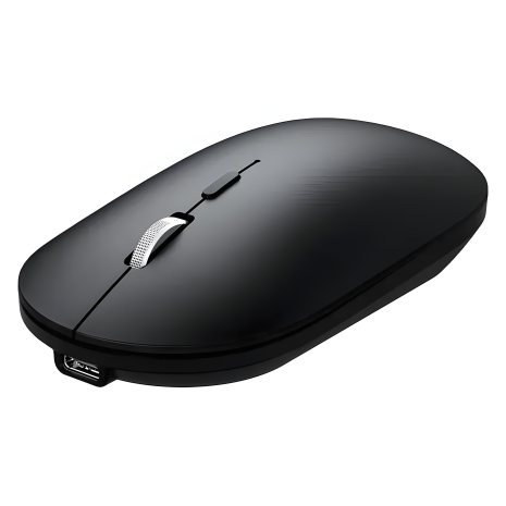 Миша TWolf X2 Rechargeable, бездротова 2.4G + Bluetooth 5.0, 800-1600DPI, 500mAh, чорна Миша TWolf X2 Rechargeable, бездротова 2.4G + Bluetooth 5.0, 800-1600DPI, 500mAh, чорна