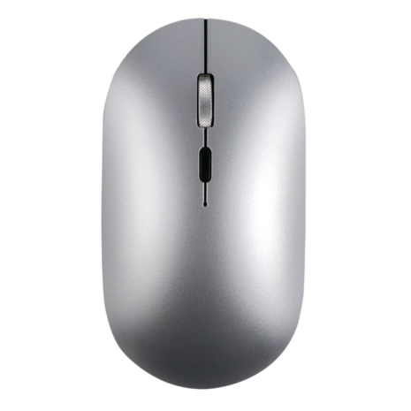 Бездротова миша TWolf X2 Rechargeable 2.4G, 1000-1600DPI, 500mAh, Срібло
