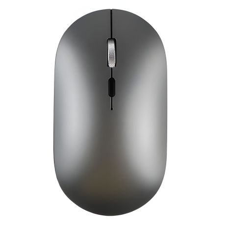 Миша TWolf X2 Rechargeable, бездротова 2.4G + Bluetooth 5.0, 800-1600DPI, 500mAh, сіра Миша TWolf X2 Rechargeable, бездротова 2.4G + Bluetooth 5.0, 800-1600DPI, 500mAh, сіра