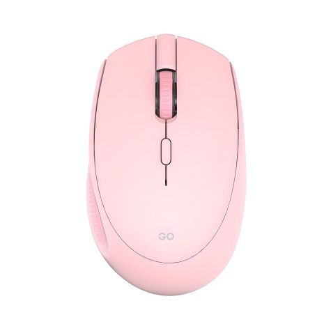 Миша Fantech W193, бездротова, Silent Click, 2.4G + BT, 800-1600DPI, 1xAA, рожева