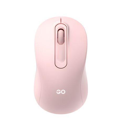 Миша Fantech GO W608 без дротів, 1200DPI, 2.4G, 1xAA, Рожева