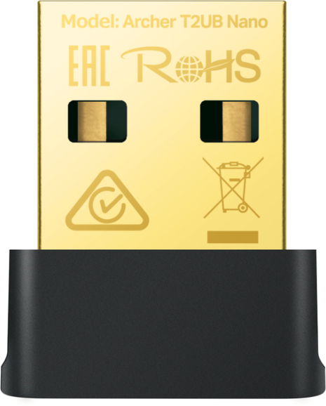 Wi-Fi адаптер TP-Link Archer T2UB Nano, BT4.2, 2.4G, 5G, USB2.0, 433mbps