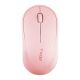 Миша TWolf Q18 бездротова, 2.4G, 1000DPI, 1xAA, Рожева