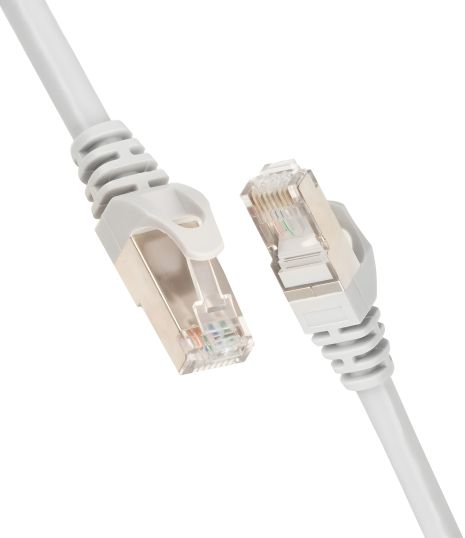 2E патч-корд Cat 5e, UTP, RJ45, 26AWG, 7/0.16 Cu, 2.20 м, PVC, Сірий