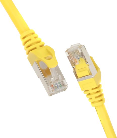 Патч-корд 2E Cat 6, UTP, RJ45, 26AWG, 7/0.16 Cu, 1.00 м, PVC, Жовтий