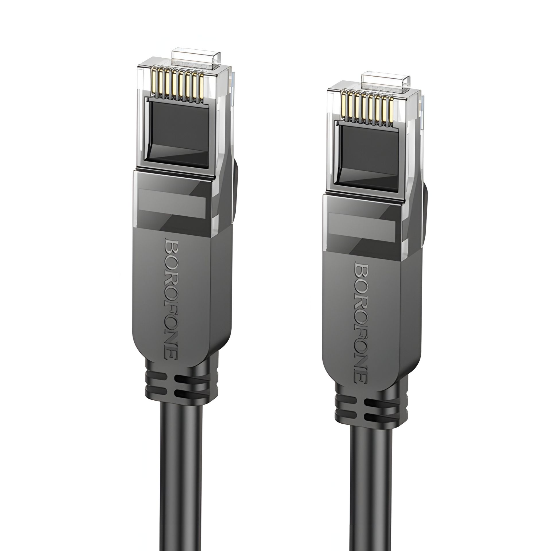 Патч-корд BOROFONE BUS01 Category 6 Gigabit network cable(L-5M) black Патч-корд BOROFONE BUS01 Category 6 Gigabit network cable(L-5M) black