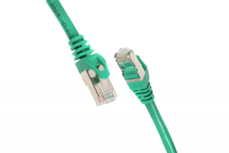 Патч-корд 2E Cat 6,S-FTP екран. фольга з обплетенням, RJ45, 4Х2 27AWG ,7/0.14 Cu, 1.50 m,PVC, Green