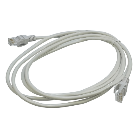 Кабель патч-корд RJ45 1.5m білий