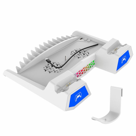 Док-станция iPega PS5 Slim Host Color Multi functional Seat Charge PG-P5S023 white