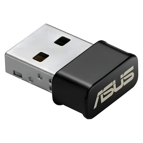 Wi-Fi адаптер USB-AC53 Nano ASUS, USB, 867mbps, 2.4G/5G, MIMO, MU-MIMO (90IG03P0-BM0R10)