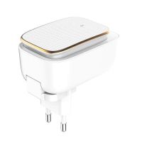 Адаптер сетевой Ldnio A2205 +Type-C USB Cable Touch Light |2USB, 2.4A| white