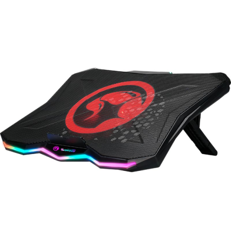 Підставка для ноутбука MARVO CoolingPad FN-40, 2USB, 9-17.3", black