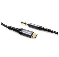 JOYROOM SY-A03 Type-C to 3.5mm Audio Cable, 1M, Black
