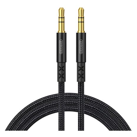 Аудио кабель для авто JOYROOM SY-20A1 AUX стерео |2M| черный Аудио кабель для авто JOYROOM SY-20A1 AUX стерео |2M| черный