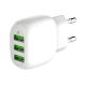 Сетевой адаптер LDNIO A3315 + Micro USB кабель |3USB, 3.1A| белый