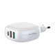 Сетевой адаптер LDNIO A3510Q + USB кабель Type-C на Lightning |2USB/1Type-C, QC/PD, 3A/28.5W| белый