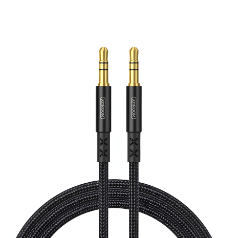 JOYROOM SY-15A1 Car Stereo AUX Cable, 1.5M, Black