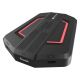 MeeTion Gaming Keyboard And Mouse HUB MT-AP015 Adapter, 3 USB 2.0, 2 Type-C, 1 AUX 3.5mm black