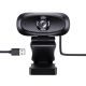 Web камера HOCO DI11 USB web camera with Audio Focus |2KHD, 4Mpx, 1.5m| black