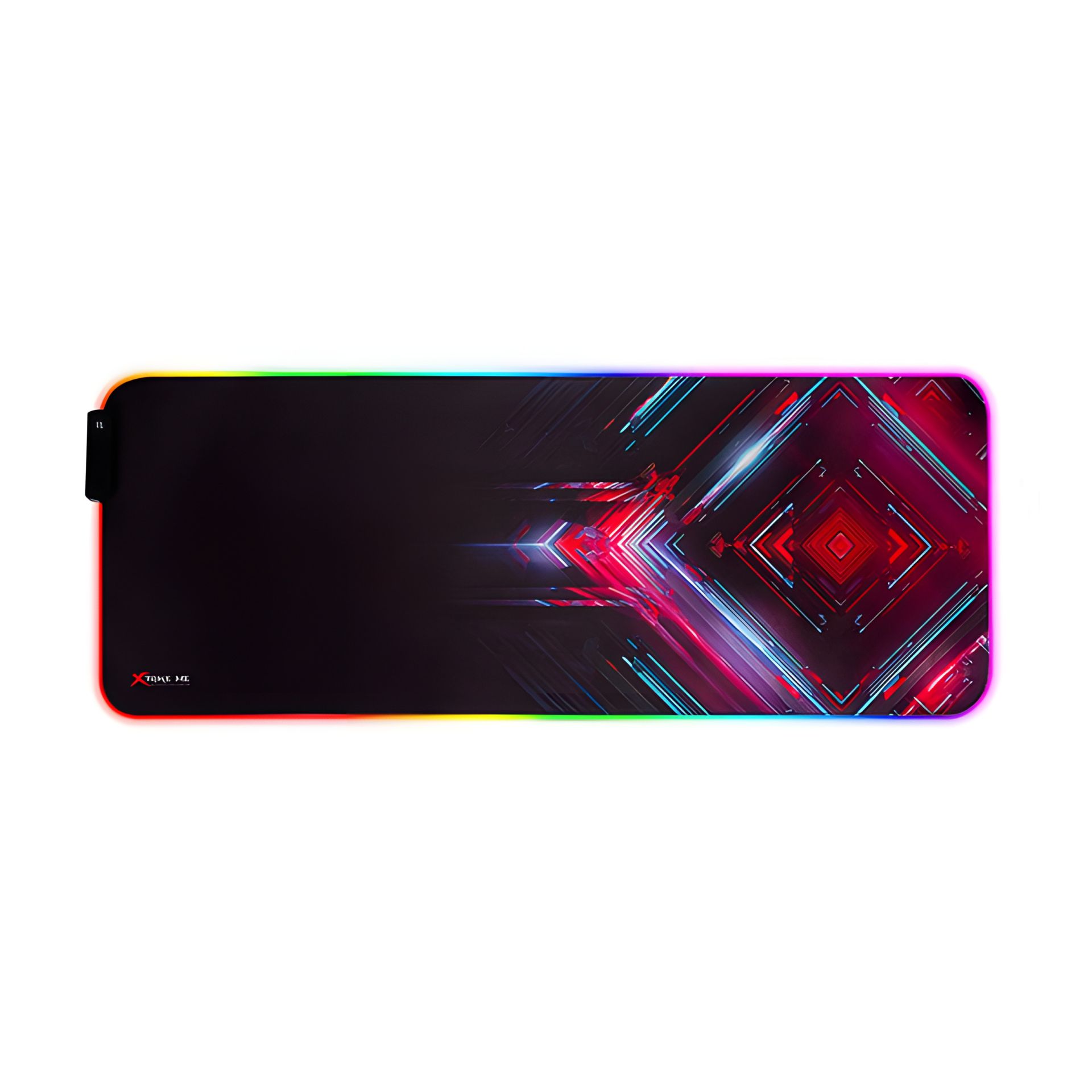 XTRIKE ME MP-606 RGB Mouse Pad, 800x300x4mm, black килимок для миші XTRIKE ME MP-606 RGB Mouse Pad, 800x300x4mm, black килимок для миші