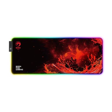 Килимок для миші MARVO G45 RGB Mousepad, 800x305x4mm, black