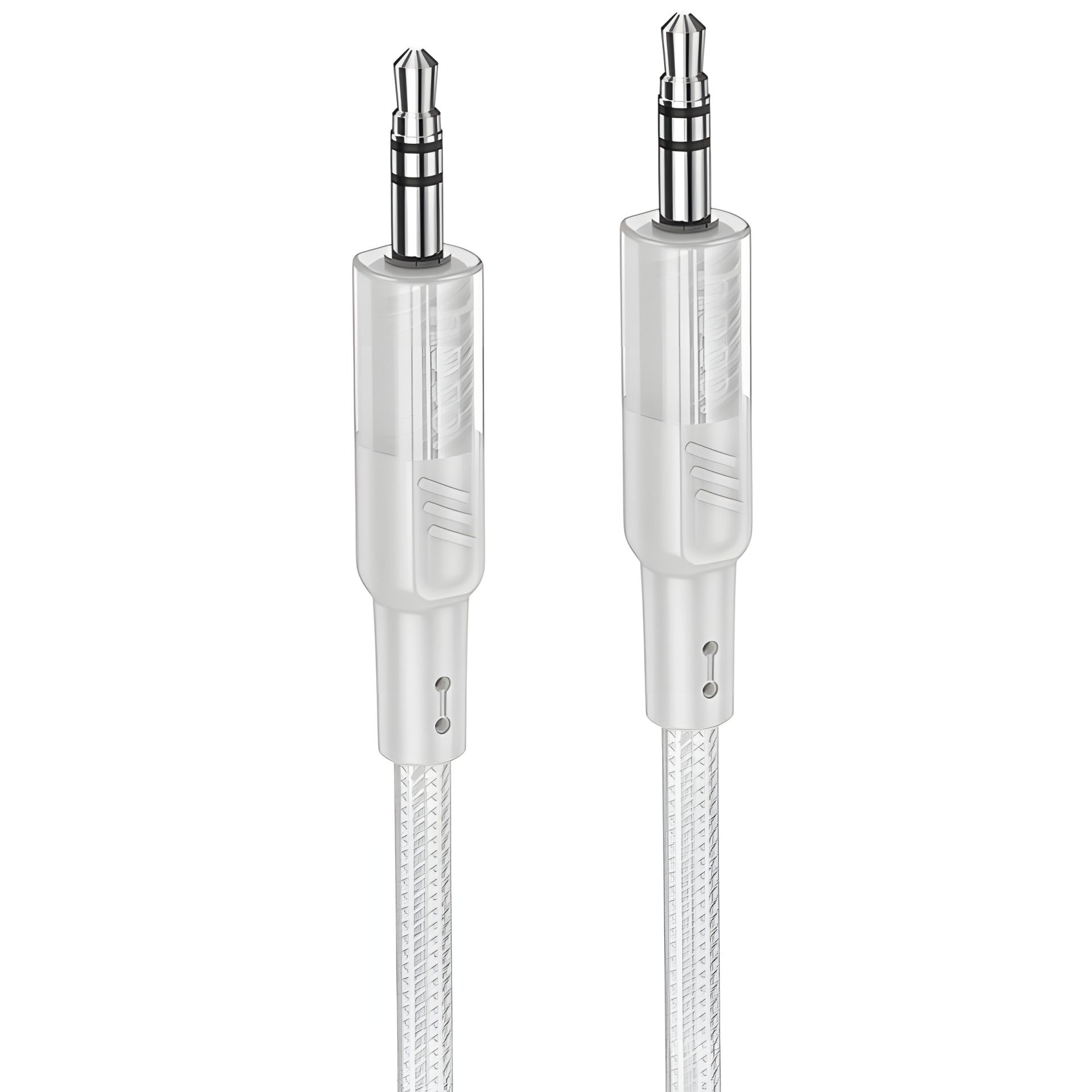 HOCO UPA27 Spirit Transparent AUX Audio Cable |1.2M| grey HOCO UPA27 Spirit Transparent AUX Audio Cable |1.2M| grey