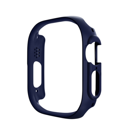 Бампер для Apple Watch HOCO iWatch Ultra WS5 Guardian hollow protective case(49mm) Evening Blue