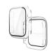 Бампер для Apple Watch HOCO iWatch7/8 (45mm) WS3 Shadow protective case+film, Transparent