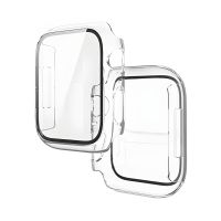 Бампер для Apple Watch HOCO iWatch7/8 (45mm) WS3 Shadow protective case+film, Transparent