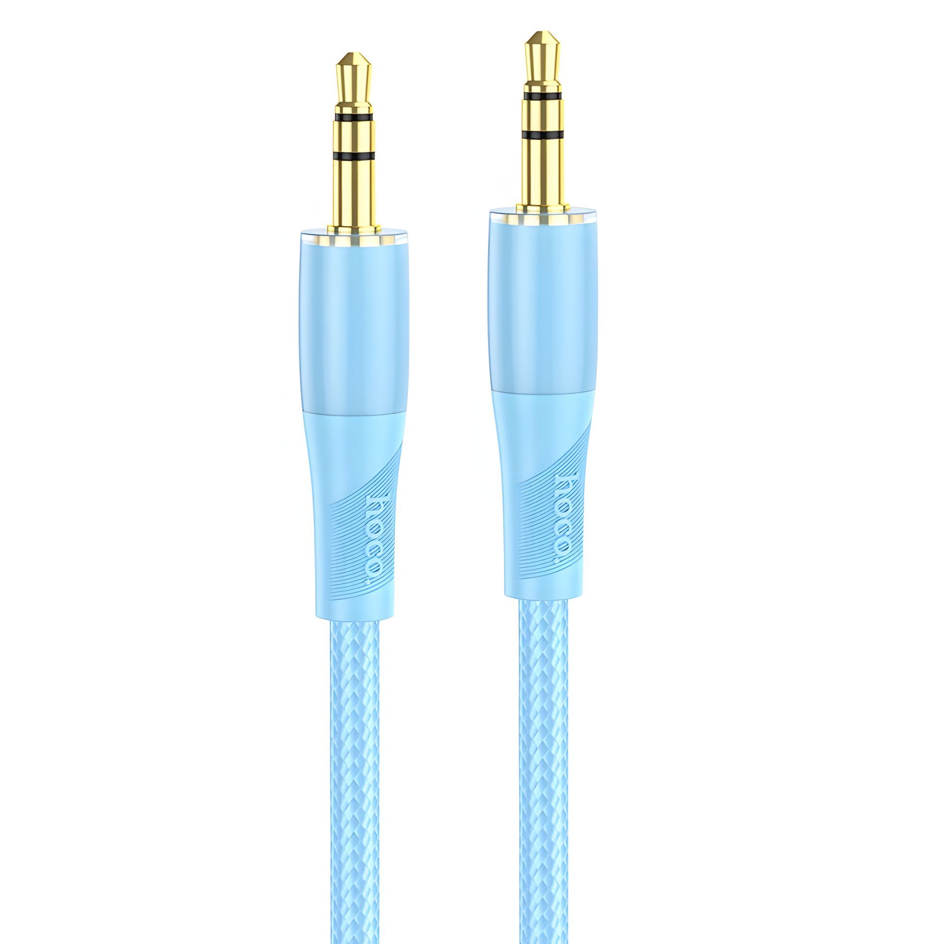 HOCO UPA25 Transparent Discovery Edition AUX Audio Cable |1M| blue HOCO UPA25 Transparent Discovery Edition AUX Audio Cable |1M| blue