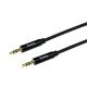 Кабель HOCO AUX audio cable UPA19 |1m| black