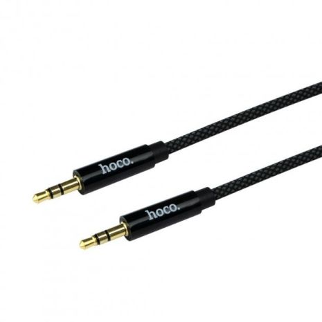 Кабель HOCO UPA19 AUX audio cable |2m| black