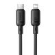 Кабель Baseus Silky Series Type-C to Lightning 20W 1m Black P10377700113-00
