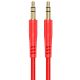 HOCO UPA24 Smooth AUX Audio Cable |1m| red HOCO UPA24 Smooth AUX Audio Cable |1m| red