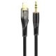 HOCO UPA25 3.5mm to Lightning Transparent Discovery Edition Digital Audio Conversion Cable |1M| black
