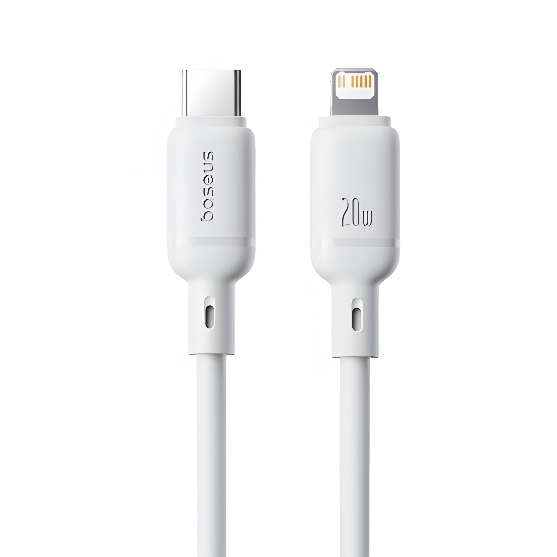 Baseus Silky Series Type-C to Lightning Cable 20W 2m White P10377700213-01 Baseus Silky Series Type-C to Lightning Cable 20W 2m White P10377700213-01