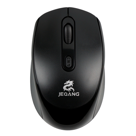 Бездротова миша JEQANG JW-D228 2.4G Bluetooth 4.0 Dual-mode battery 1хААА Чорний