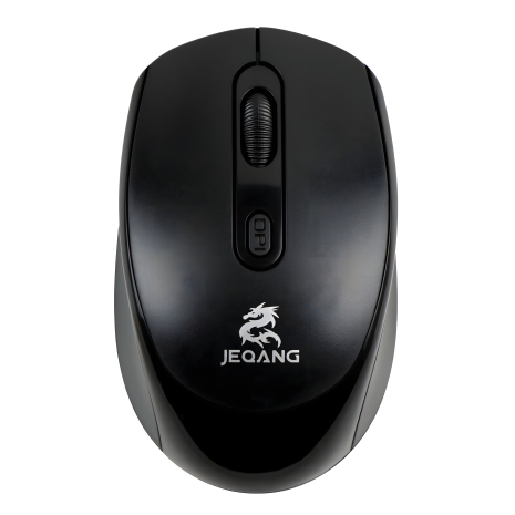 Беспроводная мышь JEQANG JW-D228 2.4G Bluetooth Dual-mode battery Черная